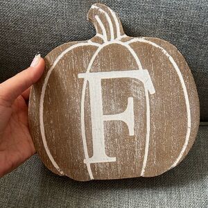 Pumpkin tabletop decor